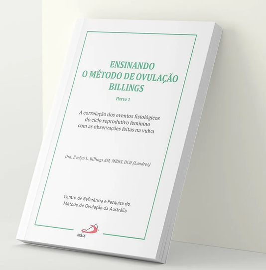 Capa do livro Ensinando o Método de Ovulação Billings Parte I